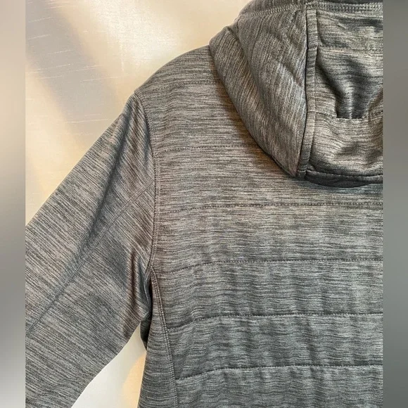 BC Clothing Expedition Heathered Grey Mountain Hooded Jacket Mens LG - Picture 14 of 15